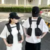 Colete Tático Transfronteiriço Masculino Outdoor Multifuncional Impermeável Respirável Mochila Grande Capacidade Esportes Sem Mangas Roupa de Treino