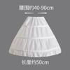 Saia infantil suporte vestido curto de princesa infantil vestido saia de tule saia de forro de casamento forro de saia anel de aço ajustável saia