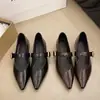 Sapatos de Salto Grosso Únicos One Word 2026 Femininos Profissionais para o Trabalho Mary Jane Corte Baixo Bico Fino Sapatos Únicos Outono Preto