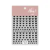 Tomoni Jelly Hielo Estéreo Pegatinas Transparentes para Uñas Estilo Maduro Ligero Popular de Gama Alta Pegatinas para Uñas Joyería de Estrella Sueño Mariposa