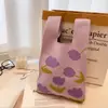 Nova Bolsa de Crochê Estilo Ins da Moda para Mulheres, Bolsa Tote Casual, Bolsa de Almoço Atacado