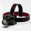 Al por mayor Linterna Frontal LED Fuerte de 3W para Exteriores Tres Engranajes / Zoom Retráctil Lámpara para Pesca Camping Foco Lámpara de Pesca Nocturna