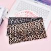 Bolsa de Almacenamiento Amazon Leopardo PU Transfronteriza Bolsa para Lápices Bolsa de Papelería Bolsa de Dinero Vintage Bolsa para Recibos Bolsa de Cosméticos Bolsa para Documentos