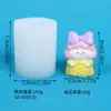 Molde de Silicona para Muñeca de Yeso de Vinilo de Influencer Xiaohongshu de Moda, Molde de Silicona para Velas Aromáticas