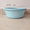 Lavabo de plástico Lavabo pequeño grande Alojamiento doméstico Lavabo engrosado Lavabo para bebés niños adultos Lavabo para lavar los pies Lavabo para la ropa