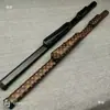 Tubo para Taco de Billar, Tubo de Espuma con Dos Agujeros para Taco, Caja para Taco de Material de Cuero de Serpiente, Bolsa para Taco de Billar