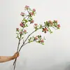 Isla simulada de un solo ramo con contenido Yang, flor de manantial, pequeño floral, adornos para sala de estar, decoración floral para bodas y hoteles, arreglo floral