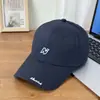Nueva Gorra de Béisbol de Moda con Bordado de Letras de Marca y Visera Dura para Mujer, Estilo Coreano Casual de Moda Versátil Protector Solar para Hombre, Protección Solar