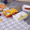Suministro Directo de Fábrica Caja de Bolas de Pulpo Caja de Papel Grado Alimenticio Cartón Blanco Plegable Caja para Snacks con Logo Impreso