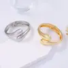 Pulseira Versátil Casual para Mulheres, Venda Quente Transfronteiriça da Amazon, Estilo Cool de Luxo Leve, Liga Metálica Brilhante Galvanizada, Aberta, Não Desbota