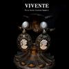 Traje de joyería de camafeo vintage, estilo retro francés, estilo antiguo de la corte, collar turquesa, pendientes de estilo antiguo
