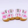 Fabricantes de cães de estimação sapatos para cães sapatos de rede esportiva macio respirável para cães pequenos sapatos de quatro estações roupas de ursinho de pelúcia##