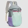 Mochila de Senderismo para Exteriores para Hombre Tela Doble Hombro Mochila Ligera Ultra-ligera Bolsa de Viaje Sencilla Ligera Casual