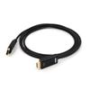 Línea de conversión DP a DP, línea de conexión para portátil 4k macho a macho, línea DisplayPort de DP a DP grande