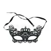 Máscara de Ojos de Encaje Hueco para Media Cara con Lazo, Máscara de Mascarada, Accesorio de Disfraz Sexy para Mujer para Fiesta de Halloween, Fiesta de Cóctel