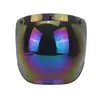Óculos à Prova de Vento com Lentes Bolha, Óculos de Sol Transparentes Meio Capacete, Óculos à Prova de Vento, 4 Capacetes, Capacete Bobo Retro Universal 3