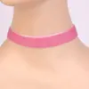 Collar corto europeo y americano Negro 2.0cm moda Cadena joker para clavícula collar de terciopelo de temperamento fabricantes al por mayor