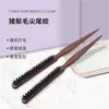 Nuevo Peine de Estilismo para Salón de Belleza al por Mayor, Peine de Estilismo con Cola Puntiaguda, Peine de Cerdas de Jabalí para Alisar el Cabello, en Stock para Venta al por Mayor