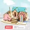 Popular Rompecabezas Estéreo 3D de Madera Educativo para Niños DIY Hecho a Mano Juguete de Descompresión Venta Directa del Fabricante Ensamblaje