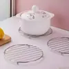 Base para olla de cocina Soporte para olla Esterilla de aislamiento térmico para el hogar Esterilla antiquemaduras para tazón y plato Esterilla para mesa de comedor Esterilla para olla de cazuela Estante de almacenamiento Esterilla para mesa