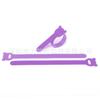 Bridas para Cables con Forma de Oso con Cintas de Velcro de Nailon Coloridas para Organizar y Agrupar Cables de Datos