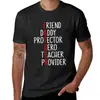 Comercio Exterior Día del Padre Nuevo Camisetas para Hombre con Estampado de Papá de Manga Corta Verano Transpirable Casual Camiseta Sudadera Holgada