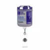 Suporte de Crachá Médico Inglês Acrílico Retrátil Divertido para Comércio Exterior com Clipe Jacaré Giratório e Fivela com Glitter