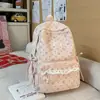 Mochila Estilo College Menina Fresca Compras Viagem Estilo Coreano Ins Bonita Mochila para Aluno do Ensino Fundamental