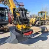 Excavadora Hidráulica Rotatoria de Muñeca Multifuncional Muñeca Hidráulica con Rotación de 360 Grados Conector Universal de Liberación Rápida Inclinable de Cambio Rápido