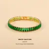 Pulsera de Zirconia de Alta Calidad Transfronteriza Cobre Joyería para Boda Novia y Dama de Honor Accesorios Versátiles Fabricante Venta al Por Mayor