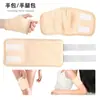 Envoltura de Mano con Aceite de Ricino Reutilizable Cuidado con Aceites Esenciales Envoltura para Mano y Pierna Velcro Ajustable Guantes Protectores Envoltura para Pantorrilla