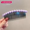 Pente Infantil Finalizador de Cabelos Quebrados Acessórios de Cabelo Meninas Pente para Cabelo Extenso Menininha Presilha de Franja Grampo de Cabelo Nuca Adorno de Cabeça