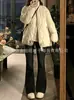 Nueva Chaqueta Fina de Plumas Otoño/Invierno 2026 Estilo Coreano Abrigo con Cremallera Cálido Cuello Alto Unisex Moda Casual Versátil