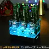 Balde de Gelo Yuanbao Luminoso Suprimentos de Bar Luz Colorida Led Grande Capacidade Ktv Club Balde de Cerveja Balde de Champanhe Balde de Cubos de Gelo