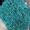 Grânulos pequenos de 4MM grânulos turquesa facetados corte de ângulo de disco rígido grânulos pequenos Mimi Grânulos
