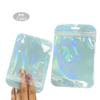 Impressão Personalizada de Fábrica Saco Plástico Surpresa Impressão Saco Plástico Embalagem Personalizada Cor Hot Stamping Laser Arco-Íris Saco Plástico