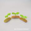 Pasador de Ganchillo de Lana Hecho a Mano Dulce Lindo Girasol Girasol Pasador Joyería Lateral para Niños Productos Terminados