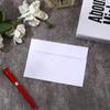 Cola de Saliva Branca Pronta para Uso do Fabricante 120g Papel Offset Duplo Polygonatum Papel Kraft Envelope Estilo Ocidental com Logo Adicionado