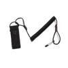 Punto Exterior Táctico Cuerda de Resorte Hebilla de Llave Accesorios Cintura Cordón de Nailon Anti-Pérdida y Anti-Robo Cordón de Resorte