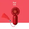 Mini ventilador de mano, alimentado por USB, portátil, diseño lindo, no requiere instalación, viene con un soporte para teléfono, perfecto para llevar a todas partes