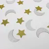 Linternas de Confeti de Estrellas y Luna Transfronterizas Diseño para Fiesta Navideña Decoración de Escritorio con Confeti de Luna Lanzamiento