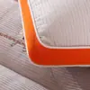 2026 Nuevo Modelo Almohada Cervical Bordada Individual de Chenilla, Núcleo de Almohada Particionado, Almohada para Dormir de Lado, Pieza Única, 48*74cm