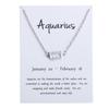 Comercio exterior transfronterizo pulsera clásica de los doce signos del zodíaco tarjeta WISH