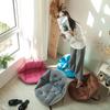 Cojín para Silla de Asiento de Dormitorio Cojín para Silla de Oficina Trabajador Cojín para Glúteos Respaldo Integrado Artefacto Sedentario Correa
