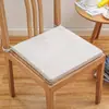 Cojín de Espuma Viscoelástica para Asiento Almohadilla para Glúteos Cojín de Asiento de Esponja de Alta Densidad Cojín para Silla de Oficina de Larga Duración Cojín para Silla de Comedor en Casa Estilo Cuatro Estaciones
