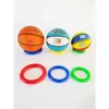 Base para Tabela de Basquete Fixador de Futebol Vôlei Bandeja de Exibição para Jardim de Infância Tamanho 5 7 Anel Circular de Plástico