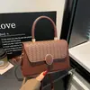 Otoño 2026 Nuevo Bolso Cruzado de un Hombro Estilo Coreano Popular Simple Color Sólido Elegante Pequeño Cuadrado para Mujer Celebridad de Internet