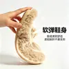 Pantuflas de algodón para mujer, nuevo estilo otoño/invierno 2026, para uso en interiores, cálidas y cómodas, adecuadas para usar después del parto, con forro de lana de cordero, perfectas para el invierno