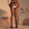 Medias Sexy de Pierna Larga Jiuli Qingchuan con Abertura en la Entrepierna Estilo Ins Resistentes al Desgarro para Mujer Transparentes Coquetas Productos para Adultos