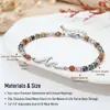 Pulseira Ondulada de Pedra Natural 4mm Pedra de Imagem Pedra Shoushan Pingente Ondulado de Contas Pulseira Ondulada Ajustável de Turquesa